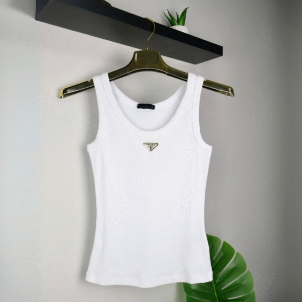 Prada majica bez rukava / White