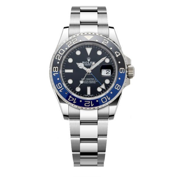GMT-Master II 40 Silver / Black / Blue