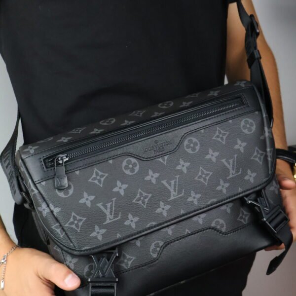 Louis Vuitton Monogram Eclipse Small Messenger Bag