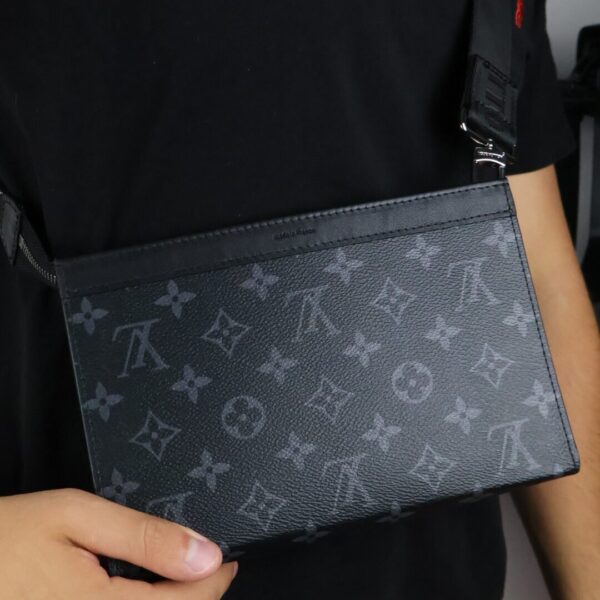 Louis Vuitton Gaston Wearable Wallet Monogram Eclipse Reverse