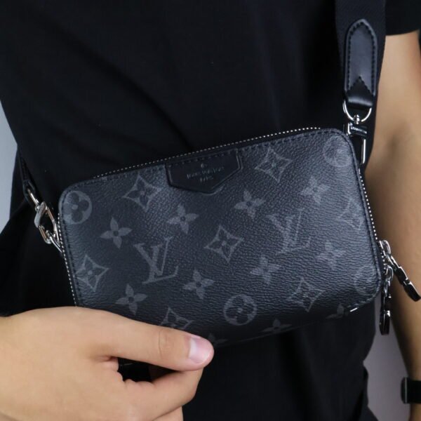 Louis Vuitton Monogram Eclipse Alpha Wearable Wallet