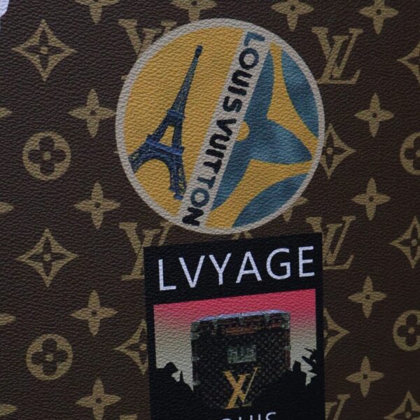 Louis Vuitton brown vintage Kofer