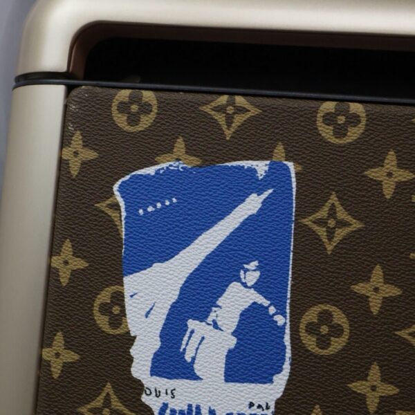 Louis Vuitton brown vintage Kofer