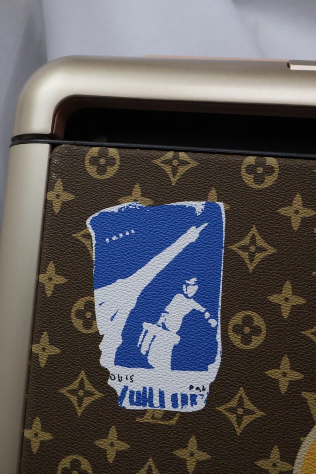 Louis Vuitton brown vintage Kofer - Slika 6