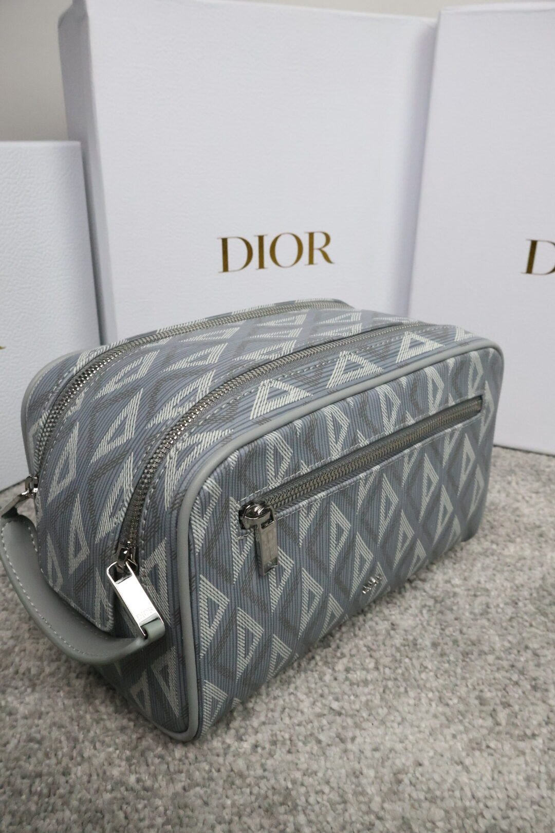 Dior CD Diamond Clutch Bag - Slika 4