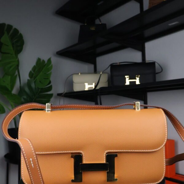 Hermes Constance Bag Camel