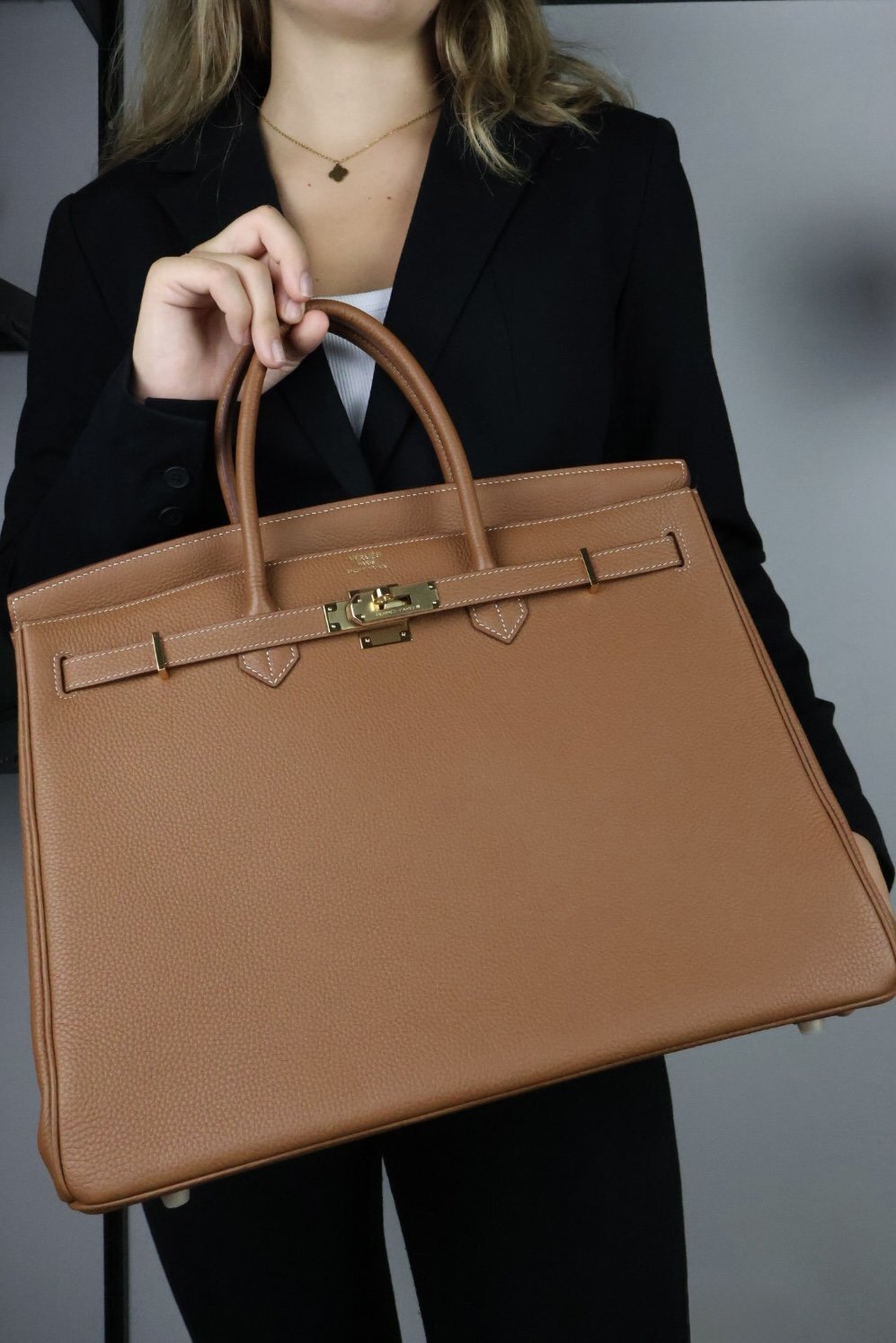 Hermes Birkin 25 Gold Camel - Slika 5