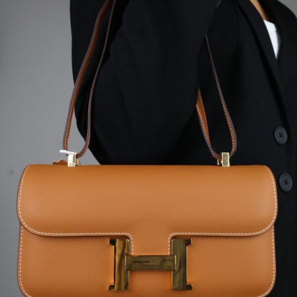 Hermes Constance Bag Camel