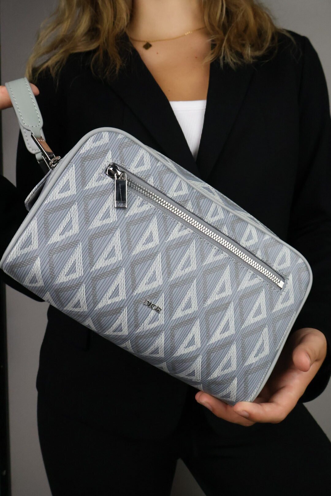 Dior CD Diamond Clutch Bag - Slika 5