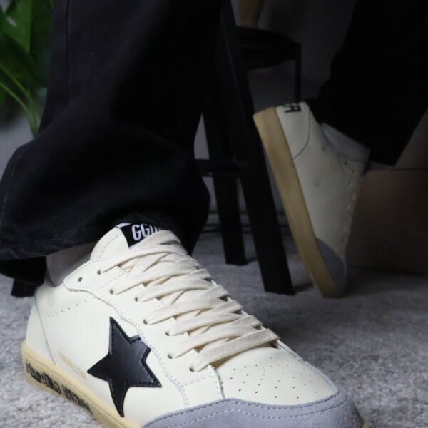 Golden Goose White/ Black Star/ Grey