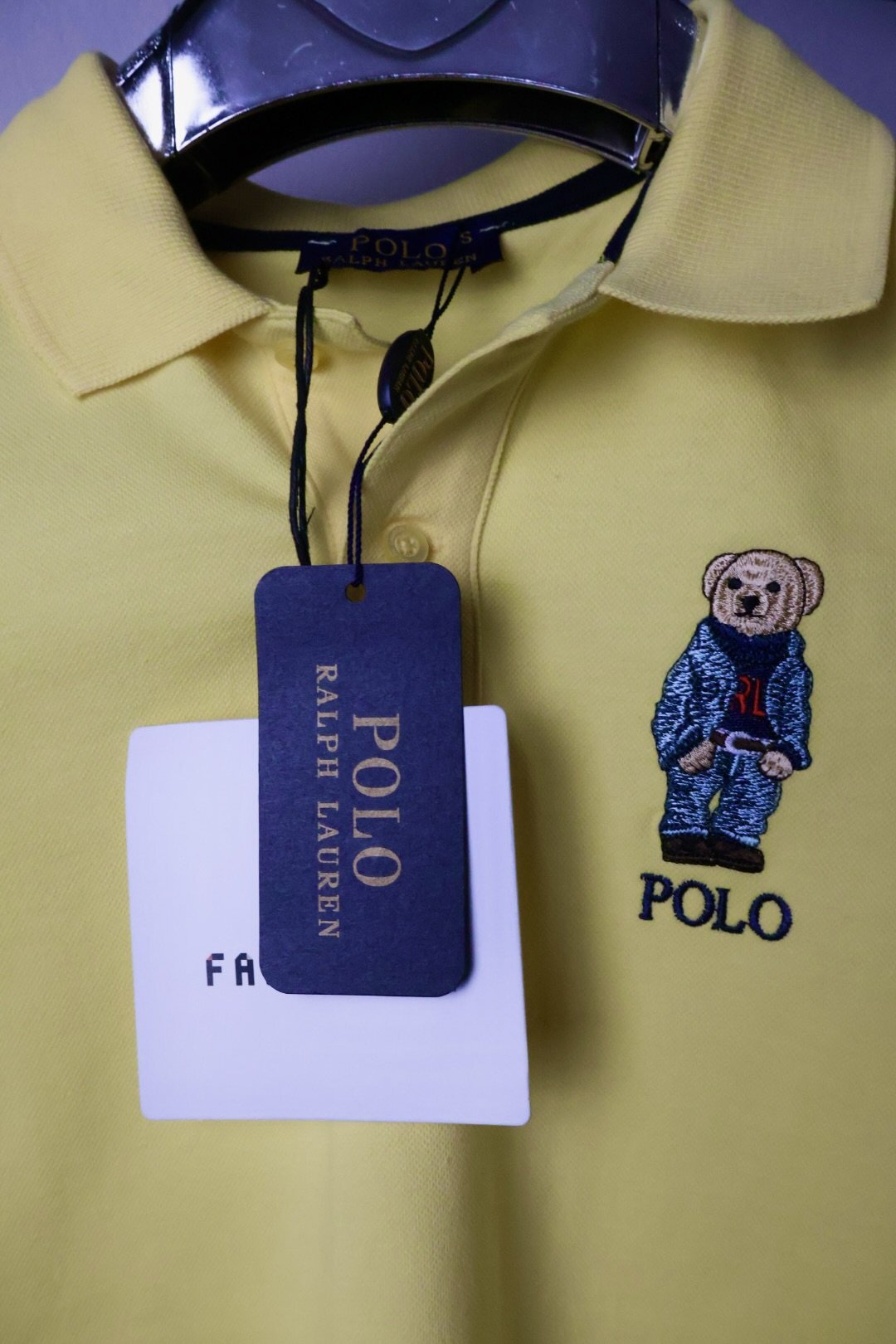 Ralph Lauren majica / yellow / polo bear - Slika 4