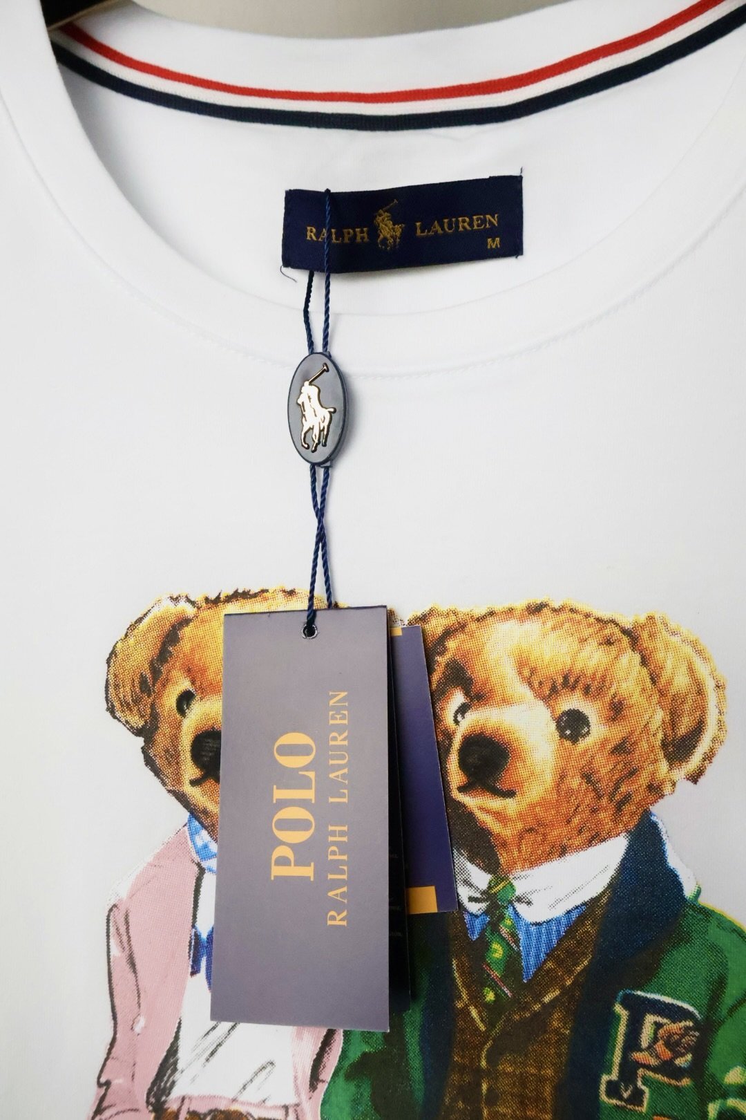 Ralph Lauren majica / White / polo bear - Slika 5