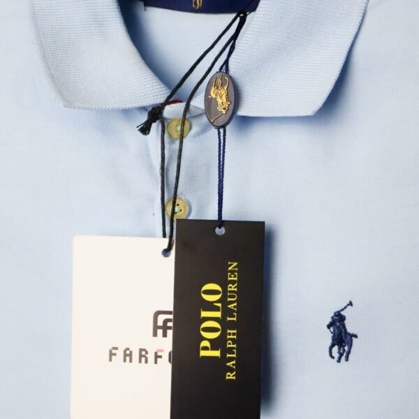 Ralph Lauren majica / Light blue / collar
