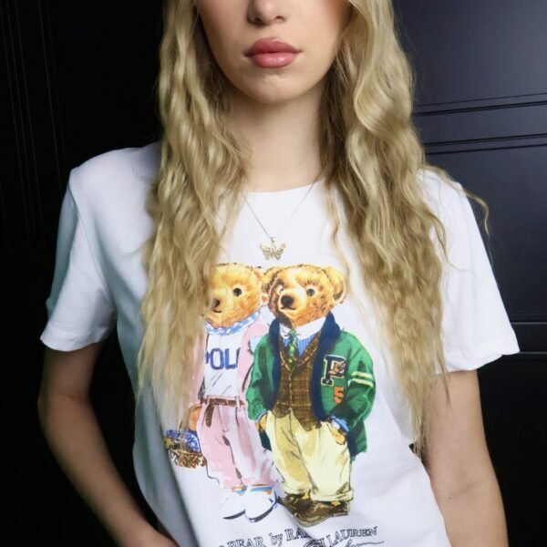 Ralph Lauren majica / White / polo bear