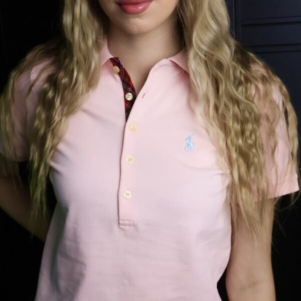 Ralph Lauren majica / light pink / collar