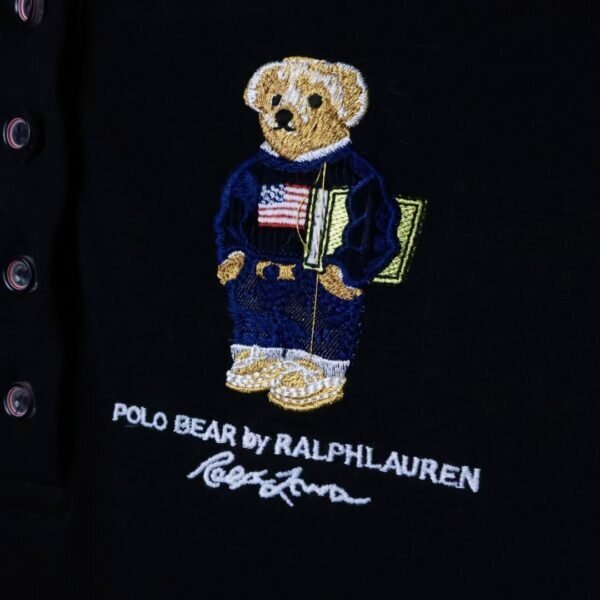 Ralph Lauren haljina / Black / Polo bear