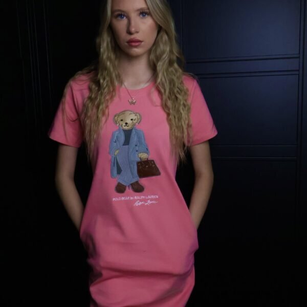 Ralph Lauren haljina / Pink / Polo Bear