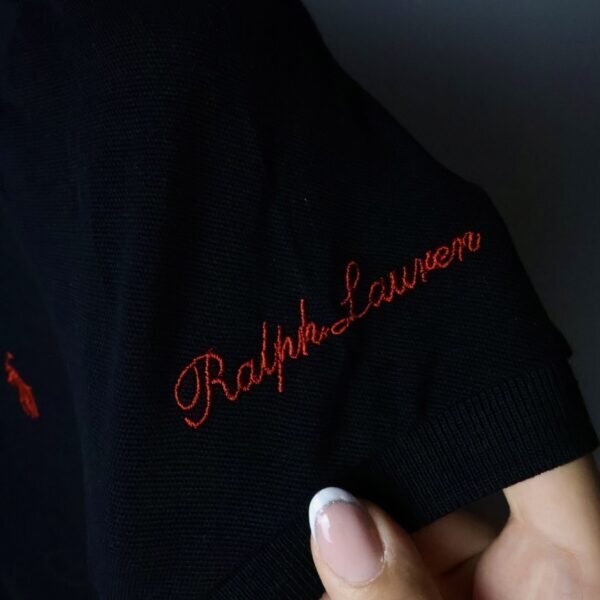 Ralph Lauren haljina / black / red Logo
