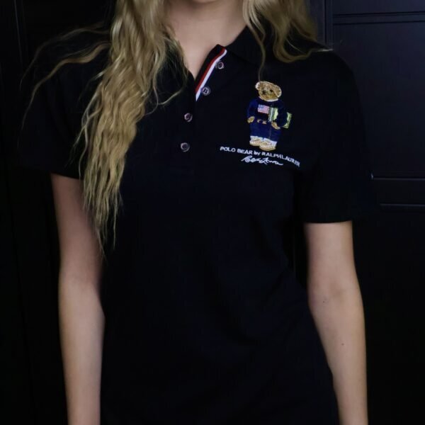 Ralph Lauren haljina / Black / Polo bear