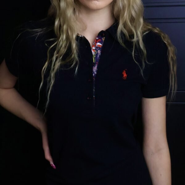 Ralph Lauren haljina / black / red Logo