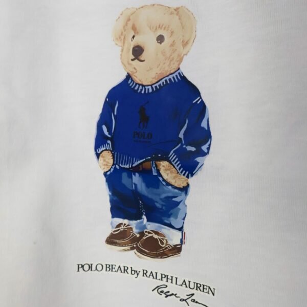 Komplet Ralph Lauren / White / light blue / polo bear / Kids