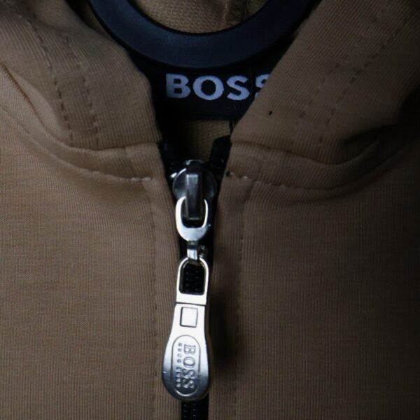 Komplet Boss /  light brown / black and white stripes / Kids