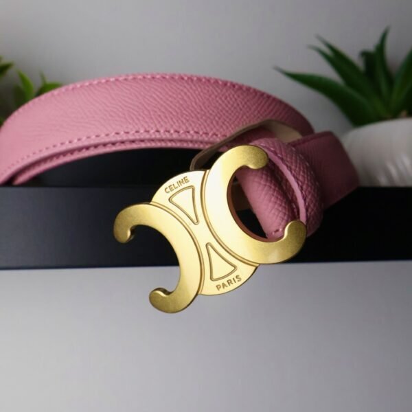 Celine remen / Zlatna kopča / Roza koža