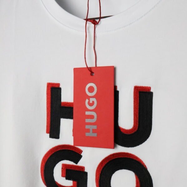 Hugo majica / White / Red logo