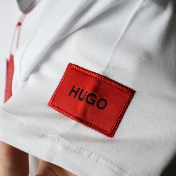 Hugo majica / White / Red logo