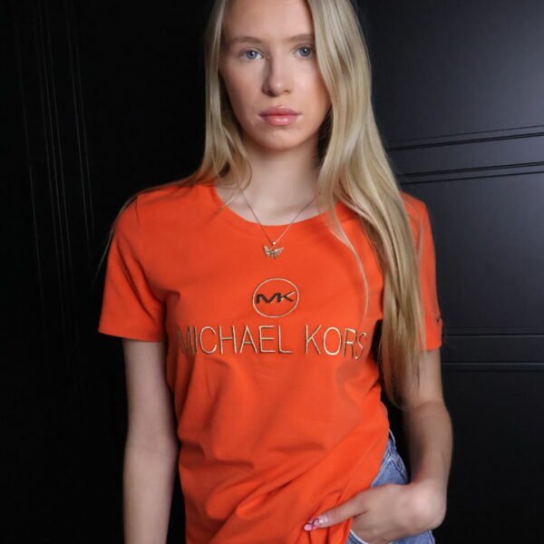 Michael Kors majica / Orange / Gold logo