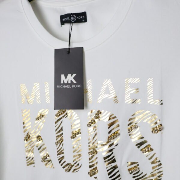 Michael Kors majica / White/ Gold logo