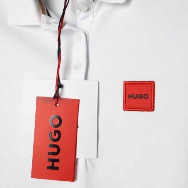 Hugo majica / White/ Collar