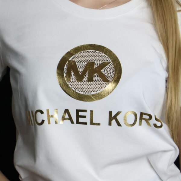 Michael Kors majica / White / Gold logo