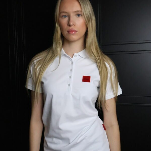 Hugo majica / White/ Collar