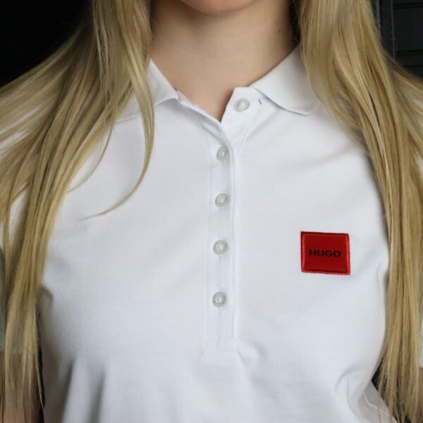 Hugo majica / White/ Collar