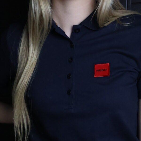 Hugo majica / Blue / Collar