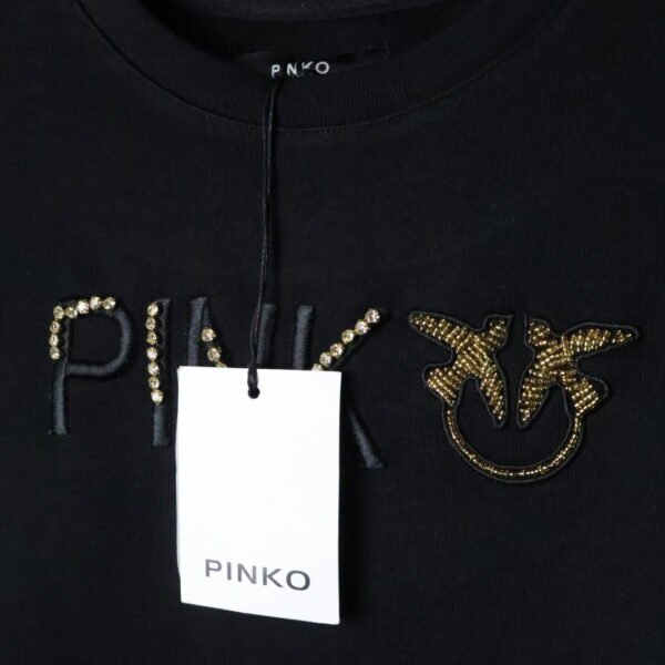 Pinko majica dugih rukava / Black / Black Logo