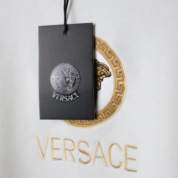 Versace majice dugih rukava / White / Gold Logo