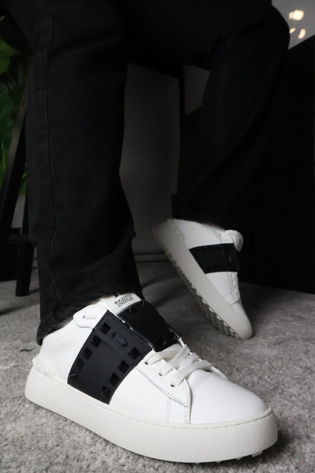 Valentino Garavani Rockstud White/Black - Slika 2