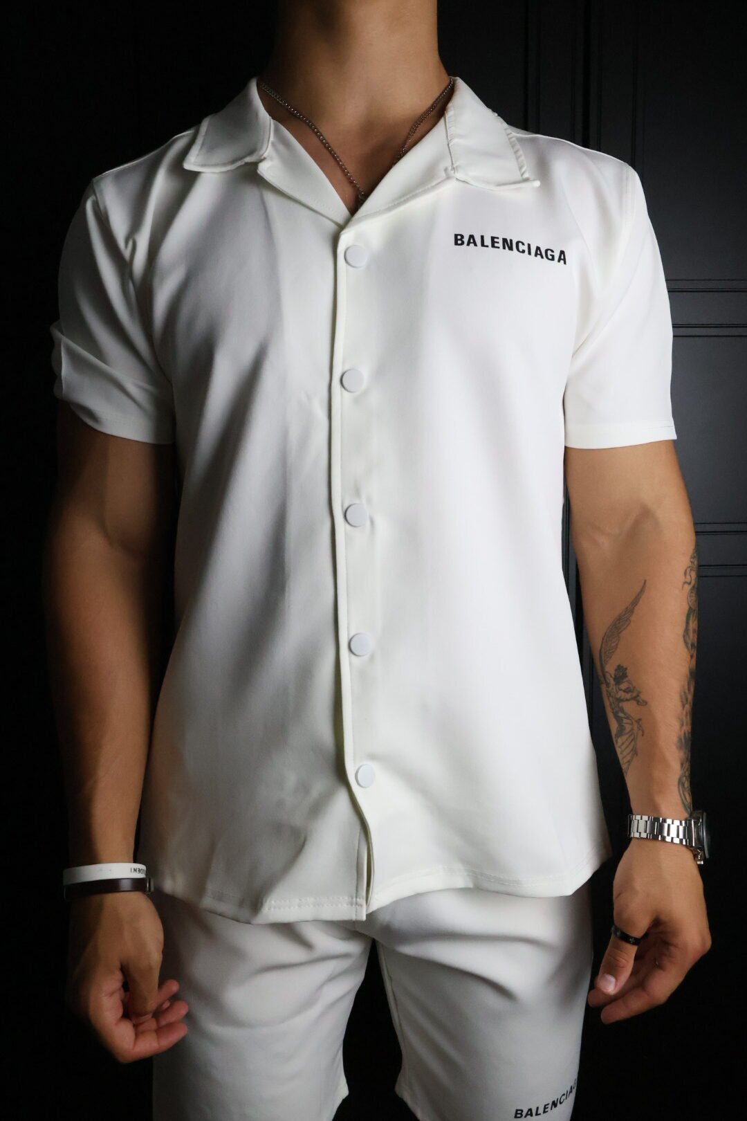 Komplet Balenciaga bijeli - Slika 4