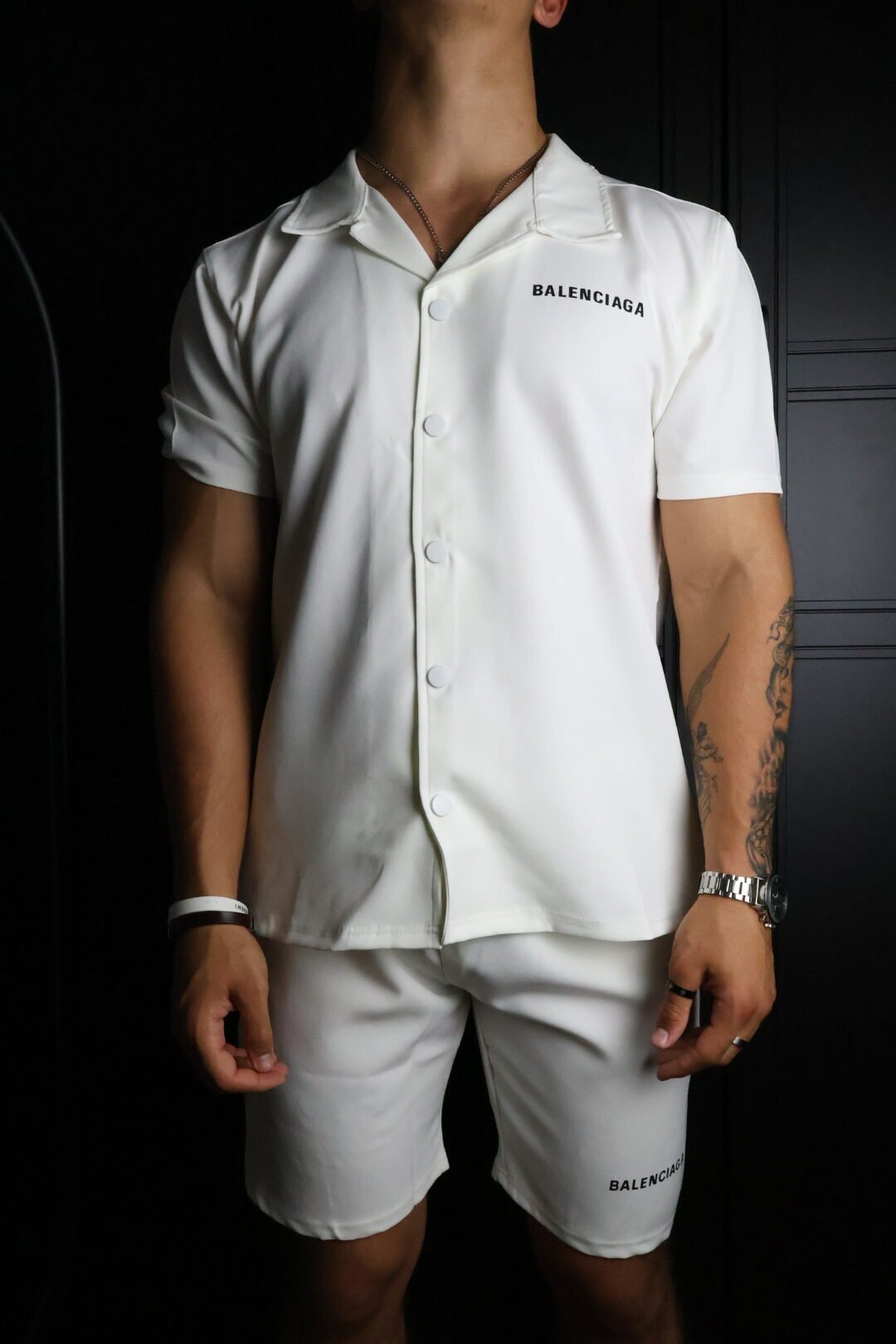 Komplet Balenciaga bijeli - Slika 5