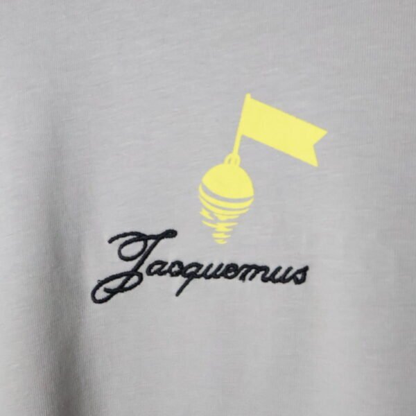 Majica Jacquemus kratki rukav siva