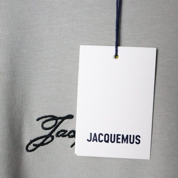 Majica Jacquemus kratki rukav siva