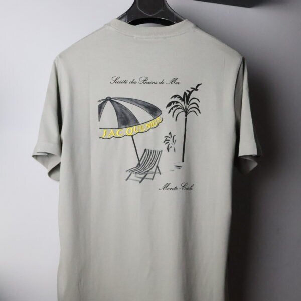 Majica Jacquemus kratki rukav siva