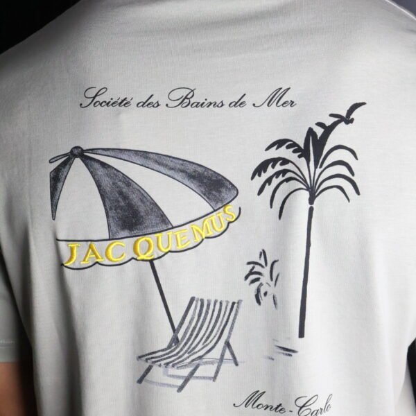 Majica Jacquemus kratki rukav siva