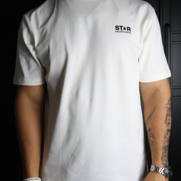 Majica Golden Goose kratki rukavi bijela