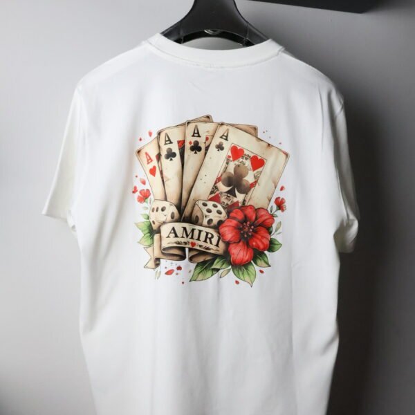 Majica Amiri kratki rukav bijela