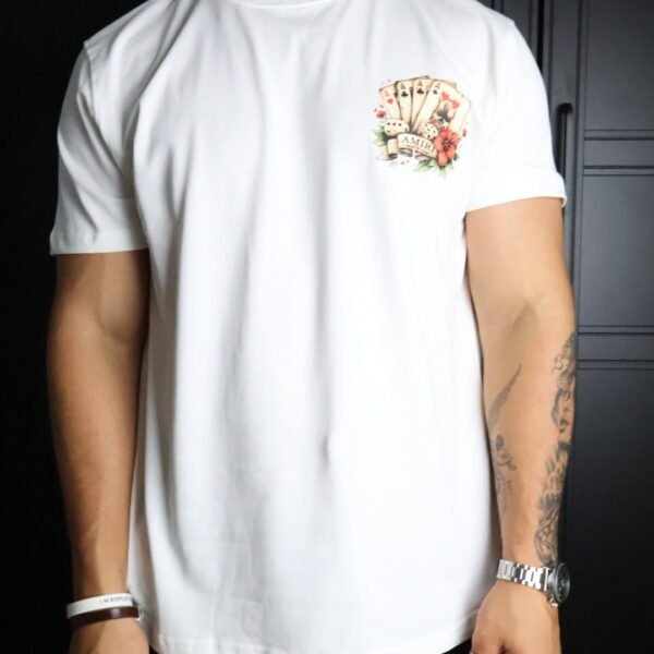 Majica Amiri kratki rukav bijela