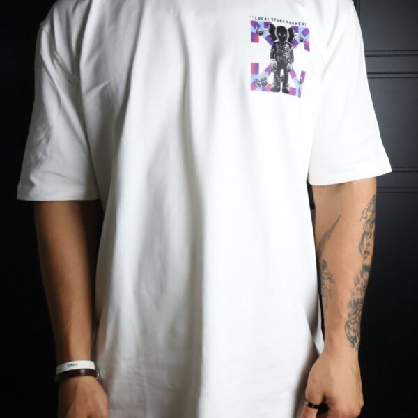 Majica Off-White kratki rukavi bijela LSG