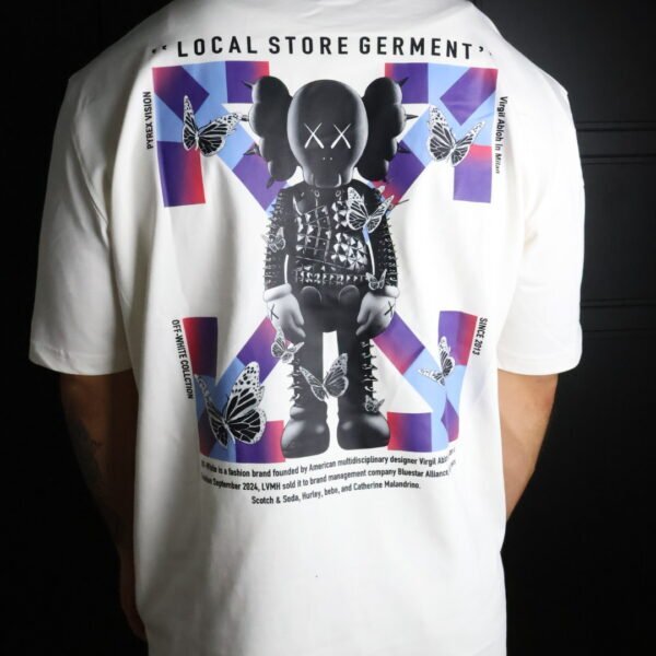 Majica Off-White kratki rukavi bijela LSG